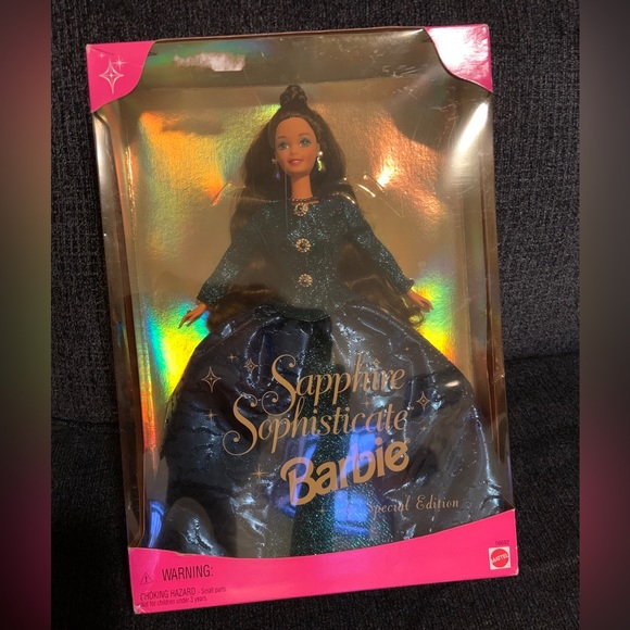 Poupée Barbie Mattel Sapphire Sophisticate Édition Spéciale Hispanique De 97 - Collection Rare